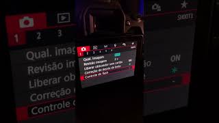 Como tirar foto sem flash com a Canon SL3  Tutorial [upl. by Jaquelin]