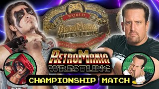 Tommy Dreamer vs WARHORSE  RetroMania Wrestling Championship Match 2022 Toms River NJ [upl. by Narmi]