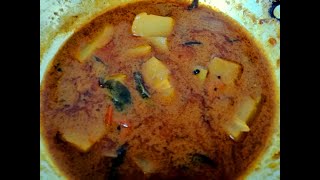 மாங்காய் குழம்புMangai kulambu raw mango kulambu in tamilOWN STYLE COOKING [upl. by Molini970]