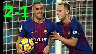 RÉSUMÉ BARCELONE VS SÉVILLE 21  MFC TV [upl. by Ellerehs]