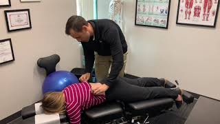 Myofascial Release Lumbar Paraspinals [upl. by Akceber]