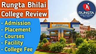 Rungta Group of Institutions Bhilai College Review  Placements Fees Courses Hostel etc [upl. by Baillie]