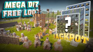 DIZCI DAYI  10 KİŞİLİK ÇÜRÜYEN CLAN BASE  DEHŞET ÖTESİ LOOT JACKPOT DECAYED BASE [upl. by Dorothee]