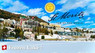 ST MORITZ Switzerland  Luxury alpine resort town  Swiss Valley Engadin [upl. by Ayian453]