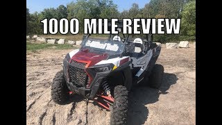 2019 RZR xp Turbo 1000 mile review [upl. by Odravde829]