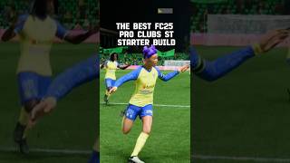 The BEST FC 25 Pro Clubs STRIKER Starter Build fc25 proclubs ea soccer messi [upl. by Tselec331]