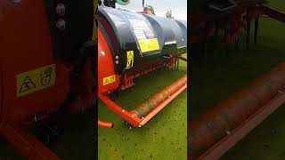 Greens maintenance Wiedenmann vs Halifax Golf greens golfcourse [upl. by Nelyt]