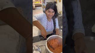 Gajar ka halwa khalo 🤤 vlog trending minivlogs [upl. by Grover]