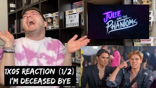 JULIE AND THE PHANTOMS  1x05 THE OTHER SIDE OF HOLLYWOOD REACTION 12 [upl. by Kerr756]