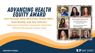 2024 Advancing Health Equity Awardee Tribal Injury Prevention Cooperative Agreement Monitoring Team [upl. by Yellhsa]