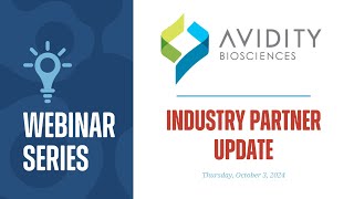 Industry Update Avidity [upl. by Fatsug]