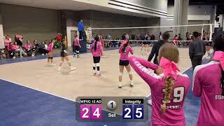 WPVC 12 Armour Orange vs Integrity 12 Intense Blue  First Set 033024 [upl. by Orban]