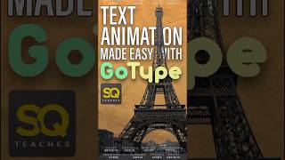 TextAnimation made easy with GoType AfterEffects plugin Best for shorts and reels sqteaches [upl. by Latsyek]