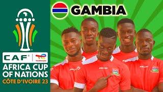 GAMBIA SQUAD AFCON 2024  AFRICA CUP OF NATIONS COTE DIVOIRE 2023 [upl. by Johan]