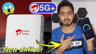 Airtel xstream airfiber new device  Airtel 5g router  Airtel launched new airfiber device [upl. by Yand655]