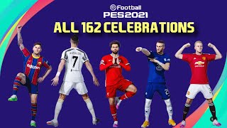 PES 2021  All New amp Hidden Celebrations  HD [upl. by Julianne]