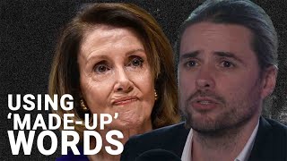 Winston Marshall accuses Nancy Pelosi of using madeup words in Oxford Union debate [upl. by Kristie]