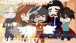 Passed Avengers React To SpiderMan  NWH Trailer  SupremeFamily [upl. by Jacie202]