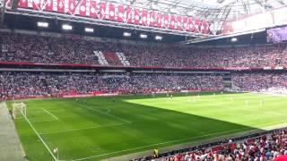 Ajax fans sing 3 Little Birds [upl. by Eriam958]