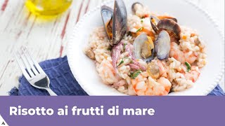 RISOTTO AI FRUTTI DI MARE RICETTA FACILE [upl. by Aihsemak131]