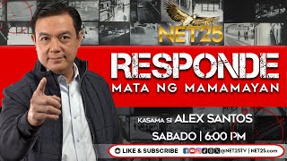 RESPONDE Mata ng Mamamayan  November 4 2023  600 PM [upl. by Elcin]