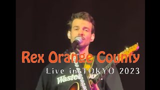 Rex Orange County Live in Tokyo 2023 ＠ 豊洲PIT 1005 Full Show [upl. by Chute]