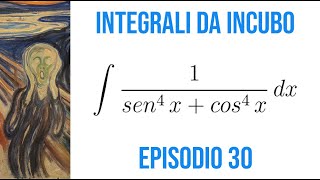 INTEGRALI DA INCUBO  Ep 30 Integrale con funzioni goniometriche elevate alla quarta potenza [upl. by Karli749]