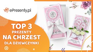 TOP 3 prezenty na Chrzest dla dziewczynki  ePrezentypl [upl. by Kopp]