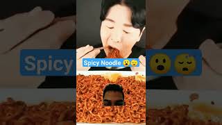 spicy 🔥 noodle mukbang mukbang spiccy eatingshow blackbeannoodles [upl. by Galatea]