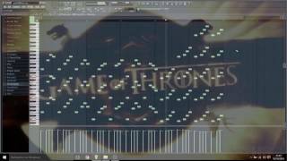 game of thrones opening soundtrack fl studio remake [upl. by Niatsirk]