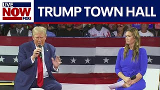 WATCH Trump Sarah Huckabee Sanders hold town hall in Michigan  LiveNOW from FOX [upl. by Atiuqcaj]