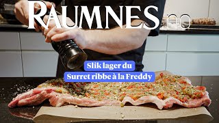 Raumnes  Slik lager du surret ribbe [upl. by Arocet]