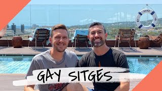 GAY SITGES  Our Favorite Gay Beach Town in Spain [upl. by Jewett593]