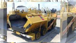 1988 BlawKnox PF115 Wheeled Paver  AsphaltConcrete Equipment [upl. by Kal]