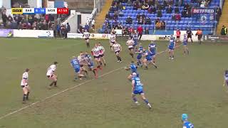 Highlights  Barrow Raiders v Workington Town [upl. by Acinnej104]