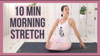 10 min Morning Yoga Stretch for Beginners  Energy Boost Yoga [upl. by Ylam]