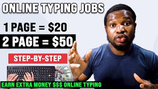 20 Per Page Online Typing Job  Job For Students  Earn From Home  Earn Money Online Worldwide [upl. by Heber]