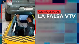 LA FALSA VTV así son las páginas falsas en Internet para la Verificación Técnica Vehicular [upl. by Alpheus998]