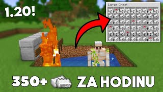 JEDNODUCHÁ IRON GOLEM FARMA  120  MINECRAFT TUTORIAL [upl. by Carola322]