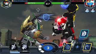 Mighty Morphin Dragonzord Vs Spd Delta Megazord Power Rangers Legacy Wars [upl. by Finnigan]