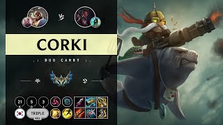 Corki ADC vs Lucian  KR Challenger Patch 1410 [upl. by Julietta488]