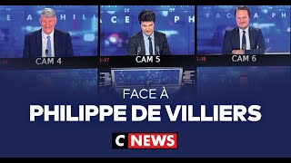 Face à Philippe de Villiers  2 février 2024 CNews [upl. by Timoteo23]