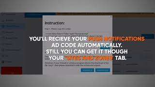 How to add Push Notifications ad code to your website HTTPS [upl. by Riamu123]