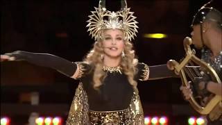 SUPER BOWL 46 XLVI 2012 HALFTIME SHOW FULL  MADONNA [upl. by Breskin401]