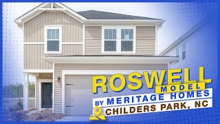 Roswell Model  Meritage Homes  Concord New Construction [upl. by Hartnett]