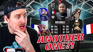 ANOTHER ONE 91 POTM Nkunku Player Review FIFA 22 Ultimate Team [upl. by Millhon]