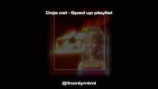 Doja cat  Sped up playlist  Mimi [upl. by Aneeb995]