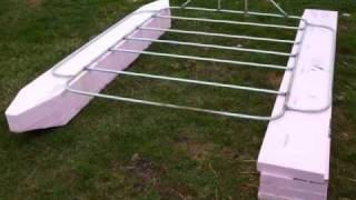 pontoon boat build pt1wmv [upl. by Eeldivad]