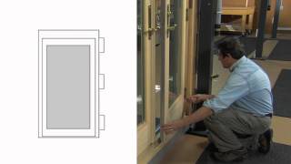 Adjusting A Frenchwood Inswing Patio Door Post2005  Andersen Windows [upl. by Nedra]