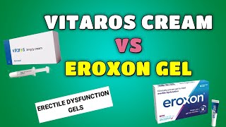 VITAROS cream or EROXON gel for INSTANT amp LONGER Erections [upl. by Dupre177]